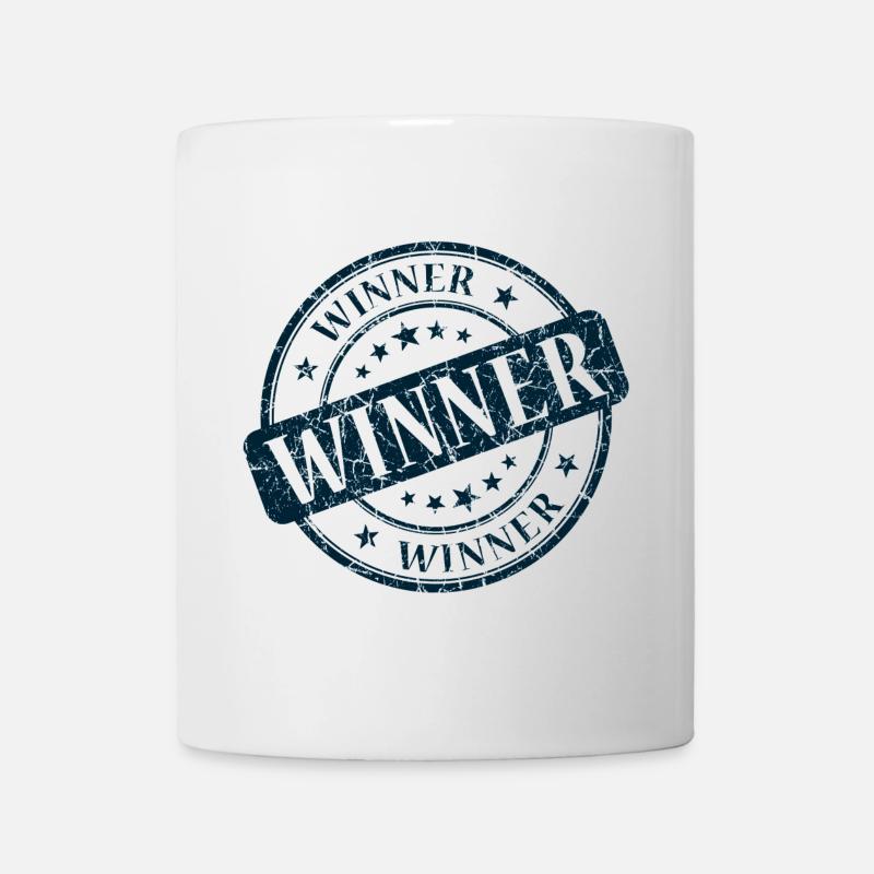 Gewinner, Gewinner, Beste, Gewinner, Beste - Tasse - Weiß