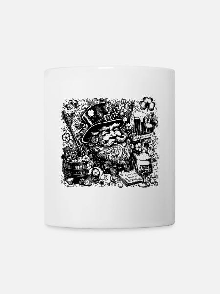 St. Patrick's Day - Tasse - Weiß