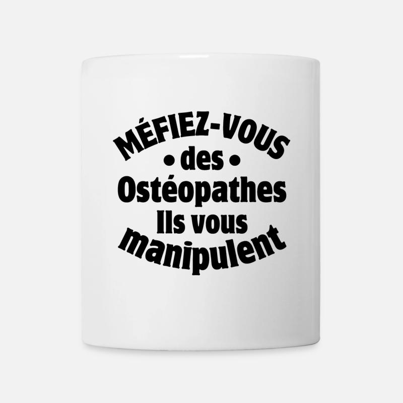 Osteopath, Osteopathen, Physiotherapeuten, Ärzte - Tasse - Weiß