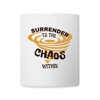 Surrender to the Chaos Within - Mug - white - Front
