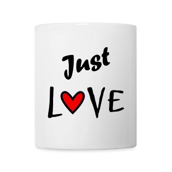 HEART. HEARTS. VALENTINE'S DAY. LOVE. LOVE. COUPLE. - Mug - white - Front