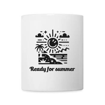 ready for summer, summer, sun, sunshine - Mug - white - Front
