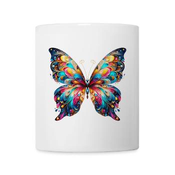Schmetterling - Tasse - Weiß - Vorne