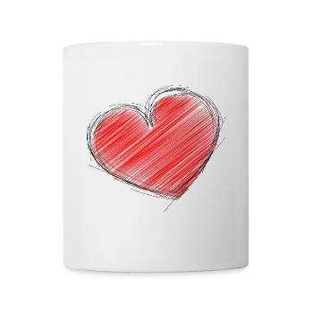 VALENTINE'S DAY. Bachelorette party. I LOVE YOU. I LOVE YOU. LOVE - Mug - white - Front