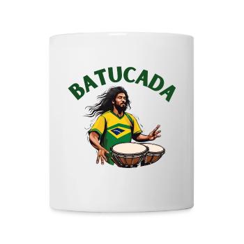 Batucada, Batucada-Spieler, Perkussion - Tasse - Weiß - Vorne