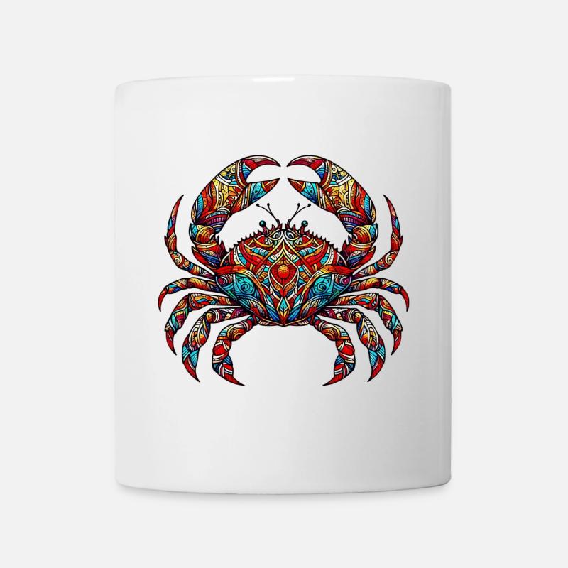 Krebs - Tasse - Weiß