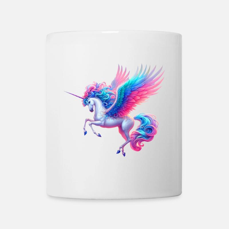Einhorn (02) - Tasse - Weiß