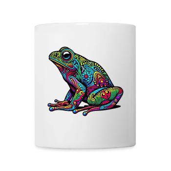 Grenouille - Mug blanc - blanc - Devant