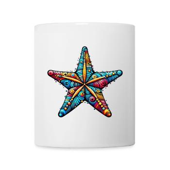 Seestern - Tasse - Weiß - Vorne