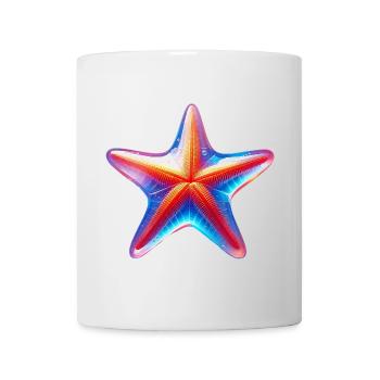 Étoile de mer - Mug blanc - blanc - Devant