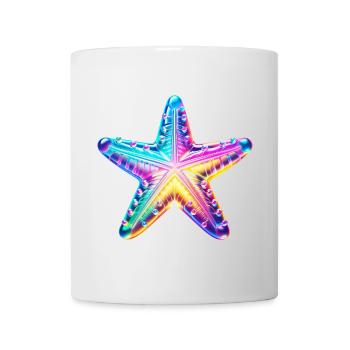 Seestern - Tasse - Weiß - Vorne