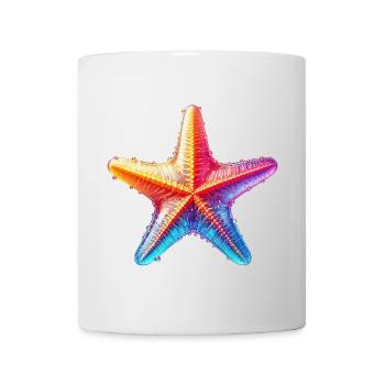 Seestern - Tasse - Weiß - Vorne