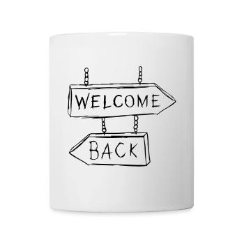 Welcome Back - Tasse - Weiß - Vorne