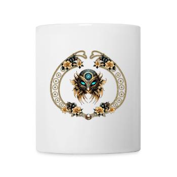 Masque de fantaisie génial. - Mug blanc - blanc - Devant