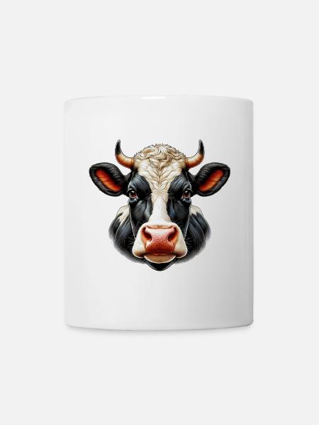 Kuh - Tasse - Weiß