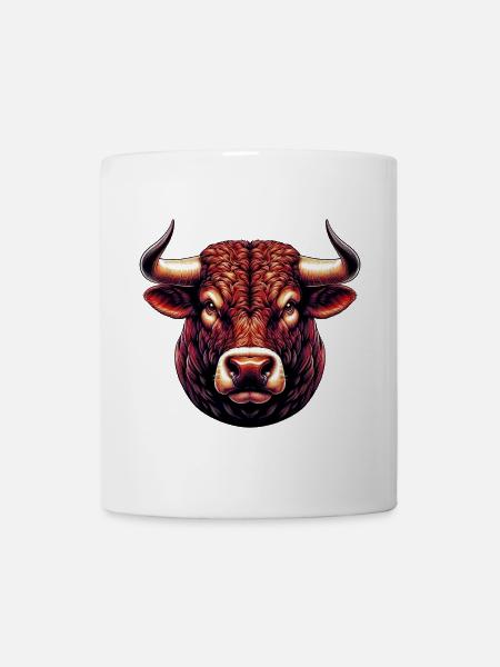 Taureau - Mug blanc - blanc