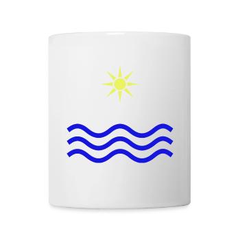 MYKONOS-GREECE Sun Water - Mug - white - Front