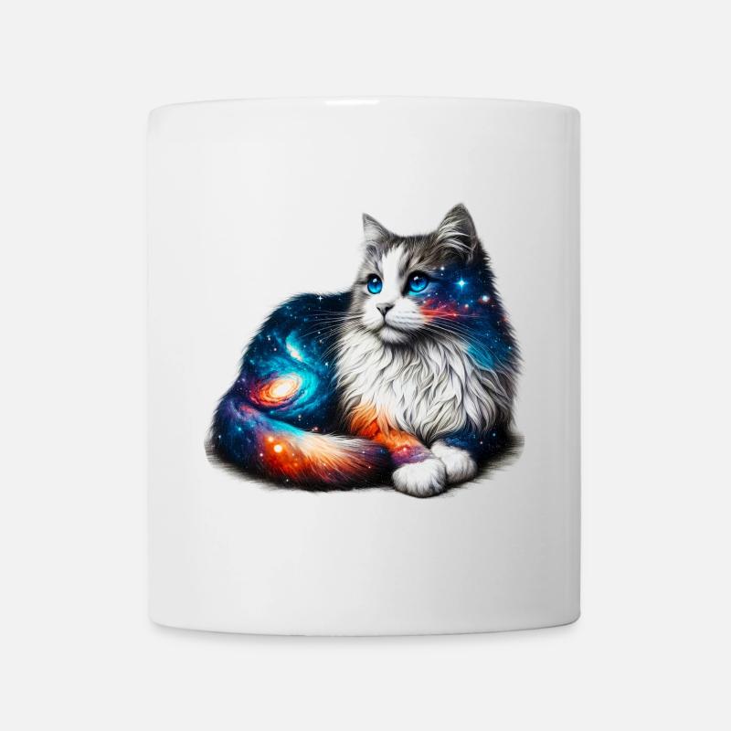 Chat - Mug blanc - blanc