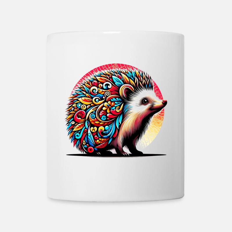 Hedgehog - Mug - white