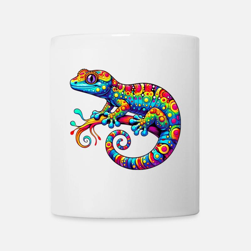 Gecko - Mug blanc - blanc