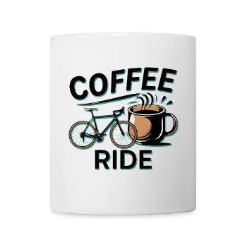 Cycle du café Design urbain - Mug blanc - blanc - Devant
