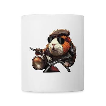 Abenteuer Meerschweinchen – Charakter Design - Tasse - Weiß - Vorne