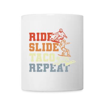 Taco Snowboarding - Mug - white - Front