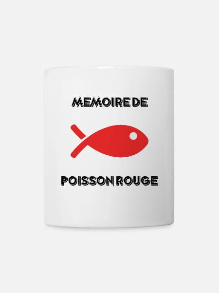 FISCH. GEDÄCHTNIS - Tasse - Weiß