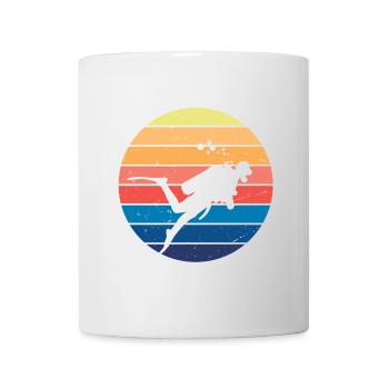 Retro Vibe Diver - Mug - white - Front