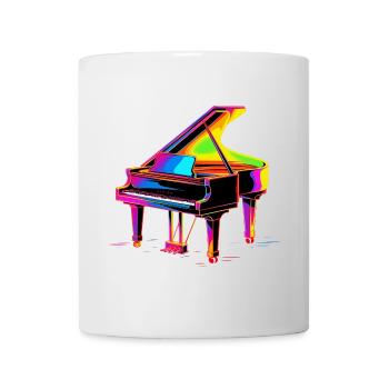 Flügel Retrowave - Tasse - Weiß - Vorne