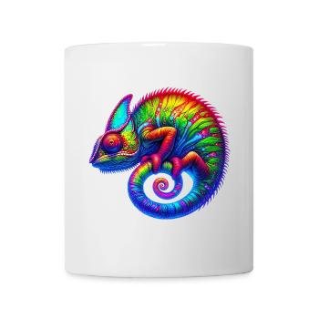 Chamäleon - Tasse - Weiß - Vorne