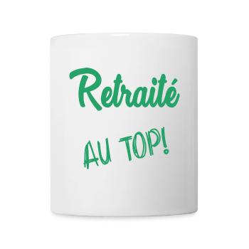 RETIREMENT. RETIREMENT. RETIRED - Mug - white - Front