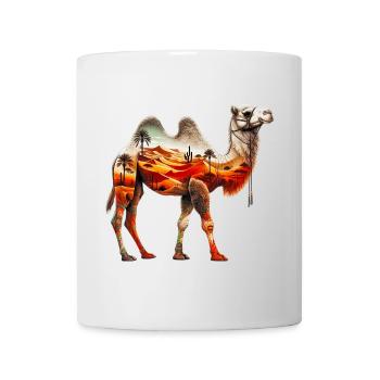 Chameau - Mug blanc - blanc - Devant