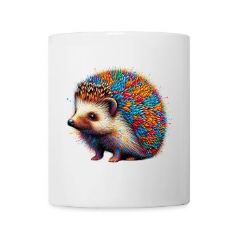 Hérisson - Mug blanc - blanc - Devant