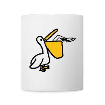 Raubvogel - Tasse - Weiß - Vorne