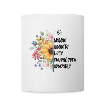 Maman - Mug blanc - blanc - Devant