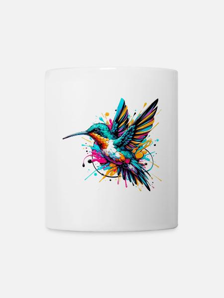 Kolibri - Tasse - Weiß
