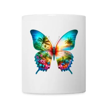 Butterfly - Mug - white - Front