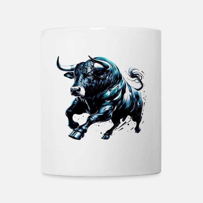Bull - Mug - white