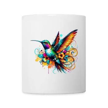 Kolibri - Tasse - Weiß - Vorne