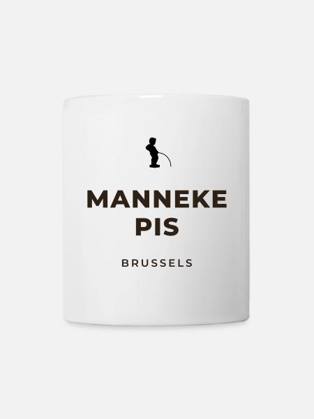 Manneken Piss Bruxelles - Mug blanc - blanc