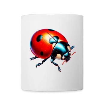 Coccinelle - Mug blanc - blanc - Devant