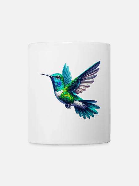 Kolibri - Tasse - Weiß