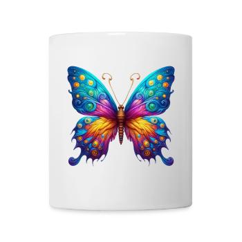 Van Gogh butterfly - Mug - white - Front