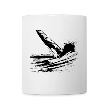Windsurfing - Mug - white - Front