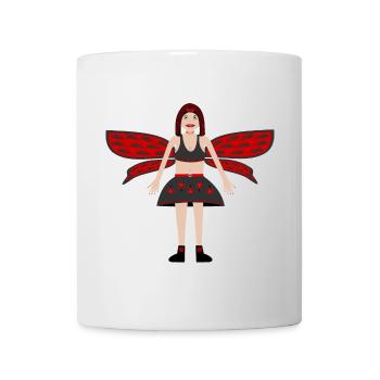 Gothic Fantasy Fairy Cinnabar - Mug - white - Front