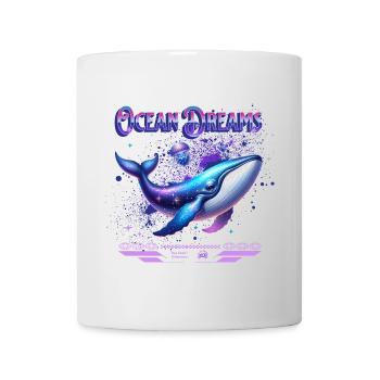 Ocean Dreams Galaktischer Wal - Tasse - Weiß - Vorne