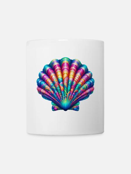 Coquille Saint-Jacques - Mug blanc - blanc