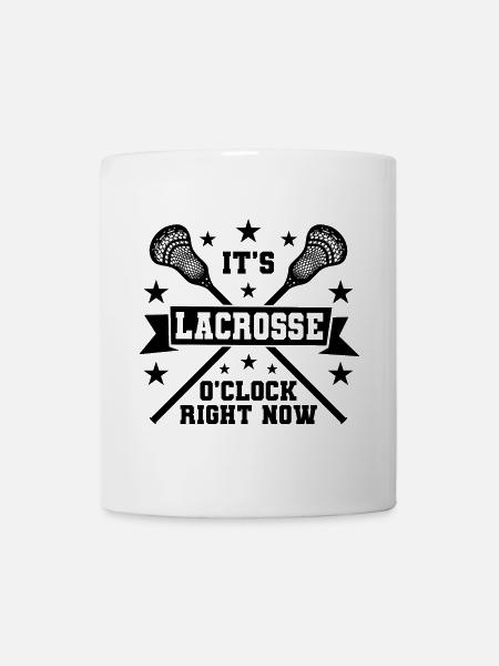 Lacrosse Spruch - Tasse - Weiß