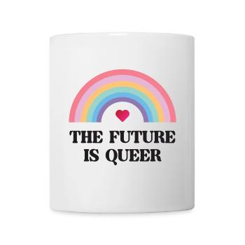 Mois de la fierté LGBT - L’avenir est queer - Mug blanc - blanc - Devant